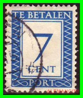 NETHERLANDS/SELLOS DE FRANQUEO INSUFICIENTE/ . NUMERAL STAMPS - INSCRIPTION "TE BETALEN - CENT PORT" - Impuestos