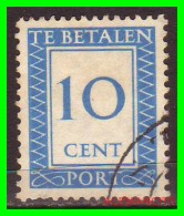 NETHERLANDS/SELLOS DE FRANQUEO INSUFICIENTE/ . NUMERAL STAMPS - INSCRIPTION "TE BETALEN - CENT PORT" - Impuestos