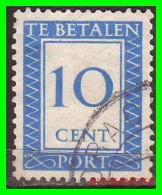 NETHERLANDS/SELLOS DE FRANQUEO INSUFICIENTE/ . NUMERAL STAMPS - INSCRIPTION "TE BETALEN - CENT PORT" - Impuestos