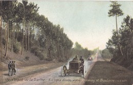Circuit De La Sarthe. - La Ligne Droite Entre Ardenay Et Bouloire - Bouloire