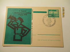 DDR POSTAL STATIONERY 10 ANTWORT  RESPONSE OVERPRINTED  ,   OLD POSTCARD , 0 - Privé Postkaarten - Ongebruikt