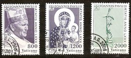 Vatican Vatikaan 2000 Yvertnr. 1213-15 (°) Used Cote 6,50 Euro - Used Stamps