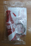 AC - COCA COLA UEFA EURO 2016 FRANCE KEY HOLDER ALUMINUM MINI BOTTLE BRAND NEW FROM TURKEY - Key Chains