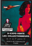 CPM LARDIE JIHEL Tirage Limité En 30 Exemplaires Signés Salon Pirate Nu Féminin Concorde Paris Série Les Flamboyantes - Sammlerbörsen & Sammlerausstellungen