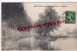 77 - VILLENOY - CANAL DE L' OURCQ  L' ECLUSE - 1912 - Villenoy