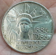 FRANCE Coin - 1986 - 100 Francs "Liberté" - Silver / Argent - Andere & Zonder Classificatie