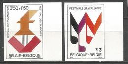 Belgique - R067 - N° 1599-00 - Non Dentelé - Festivals De Flandres Et De Wallonie - Autres & Non Classés