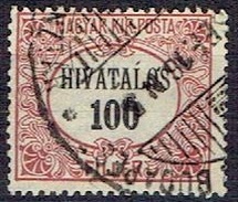 HUNGARY #  FROM 1921 STANLEY GIBBON O431 - Oficiales