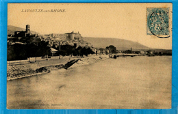 LA VOULTE SUR RHONE   - ** VUE DE L' AUTRE BERGE DU RHONE **   -  Editeur : Nouvelles Galeries D' Aubenas N° / - La Voulte-sur-Rhône