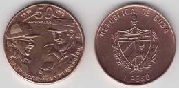 2009-MN-100 CUBA 1$ 2009 FIDEL CASTRO AND RAUL CASTRO. 50 ANIV REVOLUTION. UNC. COPPER - Kuba