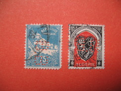 Perforé  Perfin  Algérie ,  Lot De Timbre Perforé De Perforation : BB4     à Voir - Used Stamps
