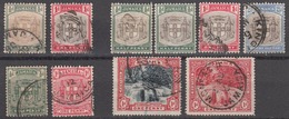 Jamaica 1903-11 Mint Mounted/cancelled, Sc# 31, 32, 33, 34, 37-39, 58-59 - Jamaïque (...-1961)