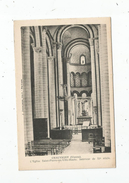 Cp , 86 , CHAUVIGNY , L'église SAINT PIERRE En Ville Haute , Intérieur , écrite - Chauvigny