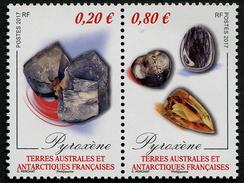 T.A.A.F. // F.S.A.T. 2017 - Mineraux, Pyraxène - 2 Val Neufs // Mnh - Nuovi