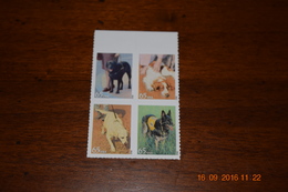 USA. Scott # 4604-07 MNH. Plate Block Of 4. Working Dogs 2012 - Unused Stamps