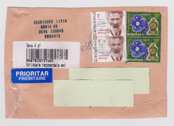 Romania - Registered Pack Cover To Japan - Parcel Post