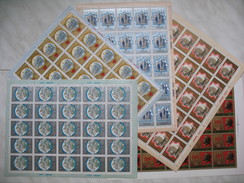 Russie/ URSS Feuille Complète 1979  N° 4617 à 4620   Et 4772  Neuf ** TBE - Full Sheets
