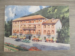 CPA ITALIE TORINO HOTEL SOMMEILLER BARDONECCHIA AQUARELLE DE FRATTINI - Bars, Hotels & Restaurants