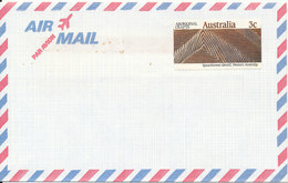 Australia Air Mail Cover 1987 Single Franked But Never Sent - Oblitérés