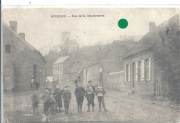 PAS DE CALAIS - 62 - HOUDAIN - Rue De La Gendarmerie - Animation - Houdain