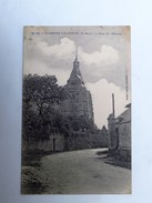 C.P.A. 62 AVESNES LE COMTE : Rue De L'Eglise, En 1915 - Avesnes Le Comte