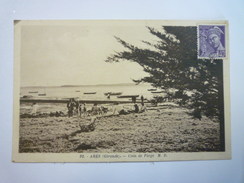 ARES  (Gironde)  :  Coin De  PLAGE   - Arès