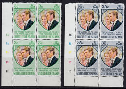 A5739  GILBERT AND ELLICE ISLANDS 1973, SG 221-2  Wedding Of Princess Anne,   MNH - Gilbert- Und Ellice-Inseln (...-1979)