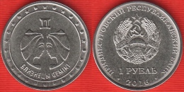 Transnistria 1 Rouble 2016 "Zodiac Series - Gemini" UNC - Moldawien (Moldau)