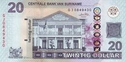 SURINAME 20 DOLLARS 2010 P-164a NEUF [SR547a] - Surinam