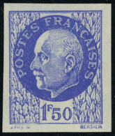 Neuf Sans Charnière N° 552c, 1.50 Bleu, ND Sans Surcharge, T.B. - Other & Unclassified