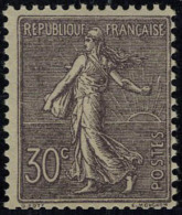 Neuf Sans Charnière N° 133a, 30c Violet Foncé, T.B. Signé Roumet - Other & Unclassified