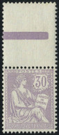 Neuf Sans Charnière N° 128, 30c Violet Bdf, Excellent Centrage Superbe - Other & Unclassified