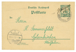 "ATTOL POST" : 1908 P./Stat 5pf Pen Cancel + JALUIT To GERMANY. No Text. Vvf. - Other & Unclassified