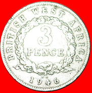 * GREAT BRITAIN: BRITISH WEST AFRICA ★ 3 PENCE 1946KN! GEORGE VI (1937-1952)! LOW START★ NO RESERVE! - Kolonien