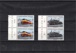 LUXEMBOURG TRAIN´S STAMPS MNH RAILWAYS - Andere & Zonder Classificatie