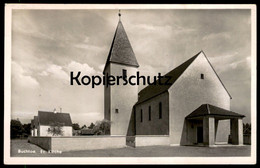 ÄLTERE POSTKARTE BUCHLOE EVANGELISCHE KIRCHE Church église Cpa Postcard AK Ansichtskarte - Buchloe