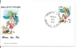 FDC  Méres Des Iles  Mata-utu 1996 - Brieven En Documenten