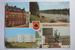 (9/4/36) AK "Gruß Aus Grevesmühlen" Mehrbildkarte Mit 4 Ansichten - Grevesmuehlen