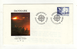 Enveloppe DANMARK DANEMARK 1er Jour Oblitération KOBENHAVN V 04/05/1991 - FDC