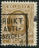 COB  203 -V 3 (o) Taches Blanches En Différents Endroits - 1901-1930