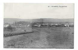 (13187-89) Champs Sur Yonne - Vue Générale - Champs Sur Yonne