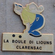 LA BOULE DI LIOUNS - CLARENSAC - PETANQUE - JOUEUR - BOULES -    (15) - Pétanque