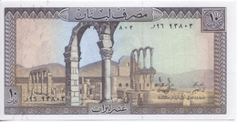 Billet De 10 Livres Libanaises, Neuf - Lebanon