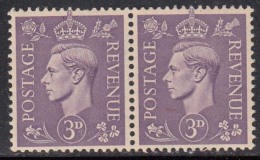 3d Pair MNH 1937 / 1938 /1941, KGVI Series, Great Britain - Ongebruikt