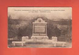 CPA..dépt 42..RIORGES :  Monument Commémoratif  Inuaguré Le 7 Mai 1922 : Voir 2 Scans - Riorges