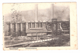 KNEUTTINGEN , Lothringen : Friedenshütten ; Fabrike . Usine ; Cachet FLÖRCHINGEN, 9.6.1913 , TB RARE - Lothringen