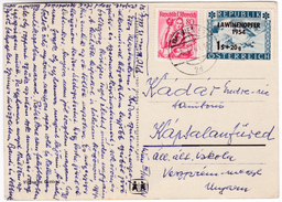 CP1321 Austria Virgen In Osttirol Nice Stamp Victimes D'avalanches 1954 Avalanche Victims - Lienz