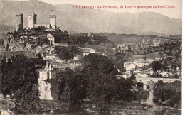 09....ARIEGE....FOIX.....LA PREFECTURE  LES TOURS - Foix