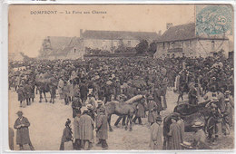 61 - ORNE : DOMFRONT - Le Marché Aux Chevaux - Markets