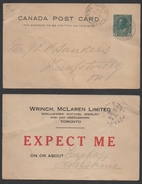 CANADA - ONTARIO - KING LAKE / 1922 ENTIER POSTAL PRIVE (ref LE1113) - Brieven En Documenten